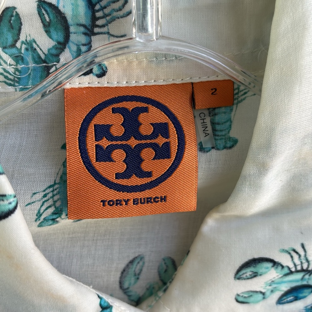 Tory Burch Lobster Button Down - image 3